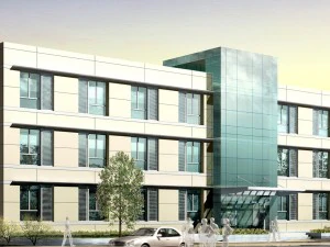 city planning office building fashion design - 360 3D Model