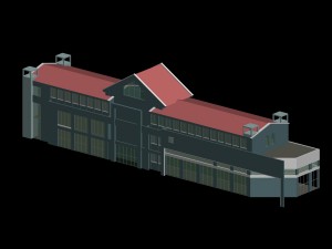 city planning office building fashion design - 379 3D Model