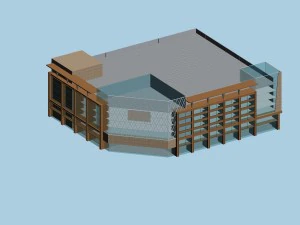 desain busana gedung perkantoran perencanaan kota - 389 Model 3D