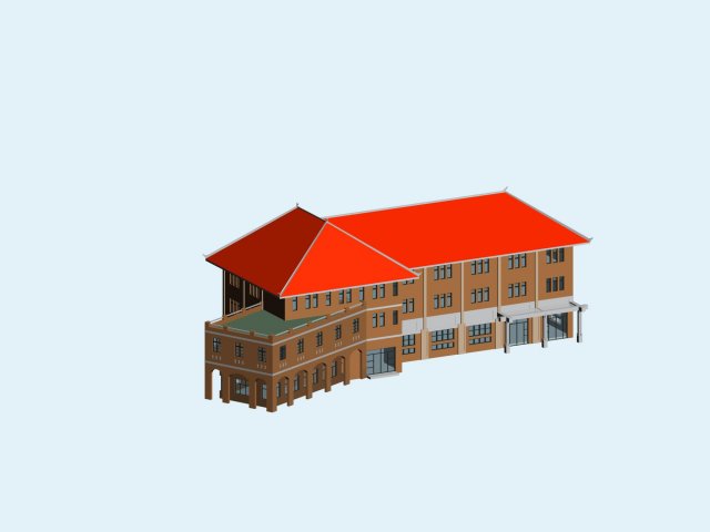city planning office building fashion design - 406 3D 모델 .c4d .max .obj .3ds .fbx .stl .blend 