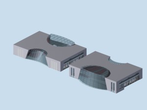 city planning office building fashion design - 417 3Dモデル