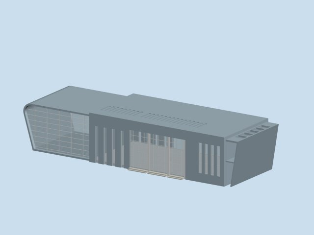 city planning office building fashion design - 425 Modèle 3D .c4d .max .obj .3ds .fbx .stl .blend 