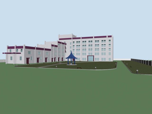 city planning office building fashion design - 431 3D Model .c4d .max .obj .3ds .fbx .stl .blend 