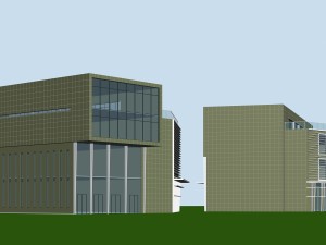 city planning office building fashion design - 433 3D Model