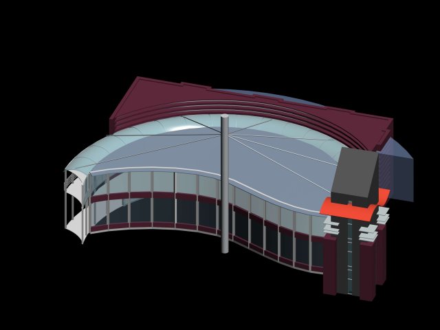 city planning office building fashion design - 464 3D Model .c4d .max .obj .3ds .fbx .stl .blend 