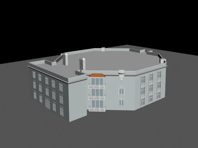 city planning office building fashion design - 465 3D Model .c4d .max .obj .3ds .fbx .stl .blend 