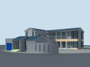 城市规划办公楼时尚设计 - 467 3D 模型