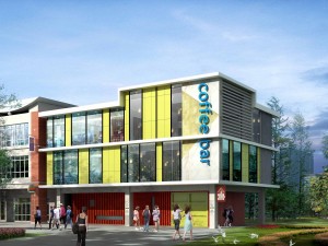 city planning office building fashion design - 482 3D Model