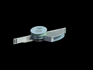 city planning office building fashion design - 489 3D Модель