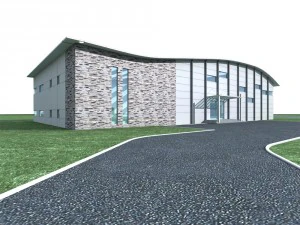 city planning office building fashion design - 493 3D Model