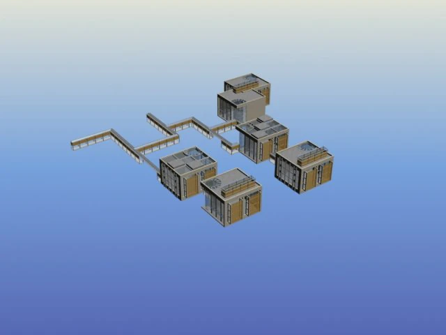 city planning office building fashion design - 495 3D Model .c4d .max .obj .3ds .fbx .stl .blend 