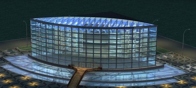 city planning office building fashion design - 502 3D मॉडल .c4d .max .obj .3ds .fbx .stl .blend 