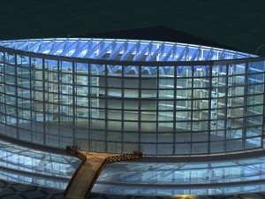 city planning office building fashion design - 502 3D Model