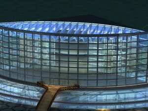 design de moda de pr&eacute;dio de escrit&oacute;rios de planejamento urbano - 502 Modelo 3D