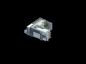 city planning office building fashion design - 508 3D Model