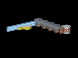 city planning office building fashion design - 510 Model 3D
