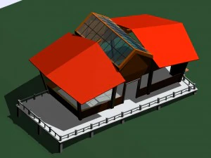 diseño de moda del edificio de oficinas de planificación urbana - 515 Modelo 3D