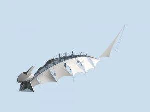şehir planlama ofis binası moda tasarımı - 520 3D Model