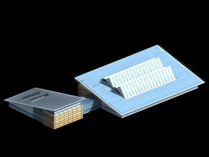 city planning office building fashion design - 522 Modello 3D