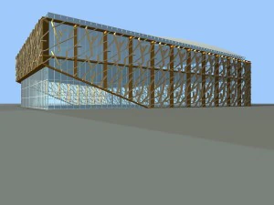 city planning office building fashion design - 528 3D Model