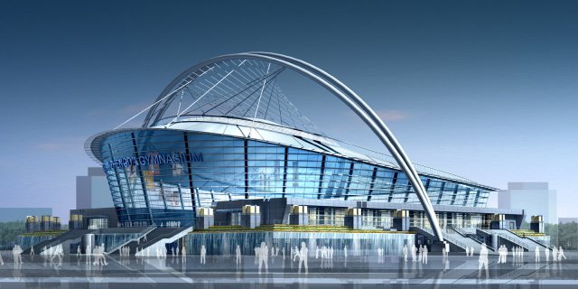 city planning office building fashion design - 533 Modello 3D .c4d .max .obj .3ds .fbx .stl .blend 