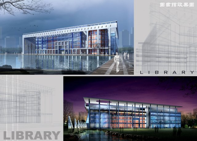city planning office building fashion design - 536 Modèle 3D .c4d .max .obj .3ds .fbx .stl .blend 