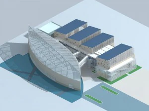 도시계획청사 패션디자인 - 543 3D 모델