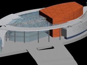 city planning office building fashion design - 544 3D-Modell