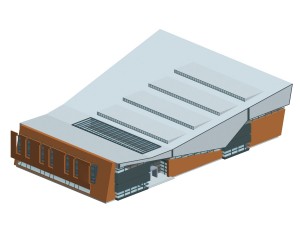 city planning office building fashion design - 548 3D Model