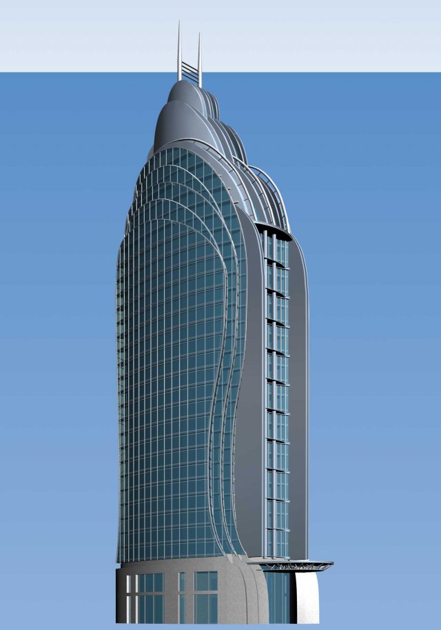 city planning office building fashion design - 556 Modello 3D .c4d .max .obj .3ds .fbx .stl .blend 