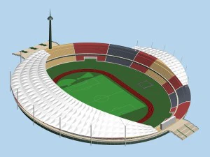 Stadtplanung B&uuml;rogeb&auml;ude Modedesign - 557 3D Modell