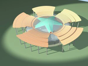 도시계획청사 패션디자인 - 563 3D 모델