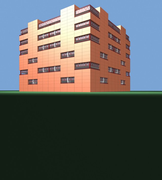 city planning office building fashion design - 568 3Dモデル .c4d .max .obj .3ds .fbx .stl .blend 