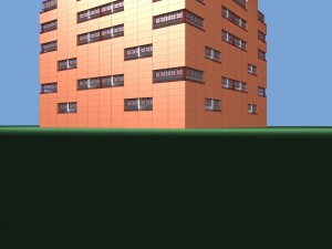 city planning office building fashion design - 568 Model 3D