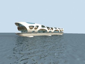 city planning office building fashion design - 571 3D Model