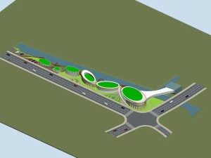 城市规划办公楼时尚设计 - 578 3D 模型