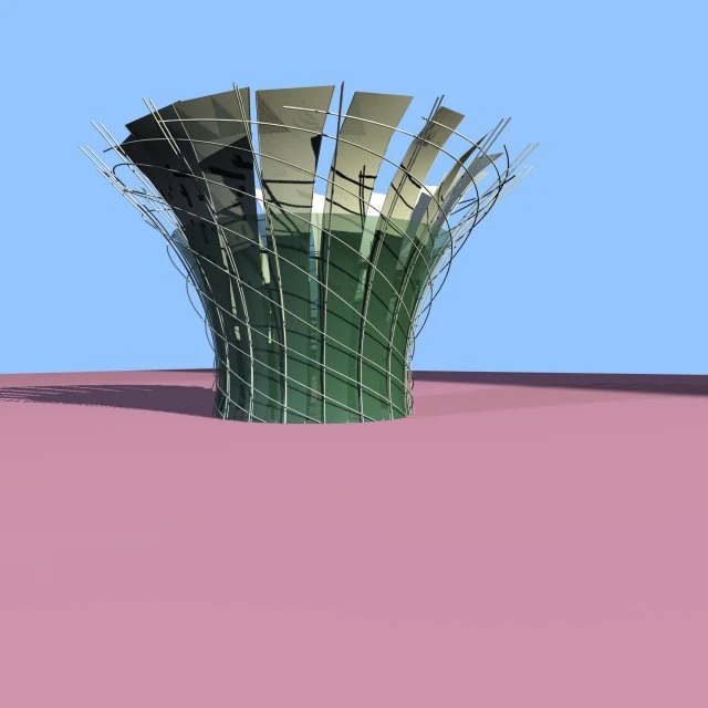 city planning office building fashion design - 587 3D Model .c4d .max .obj .3ds .fbx .stl .blend