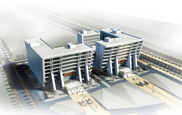 city planning office building fashion design - 591 Model 3D .c4d .max .obj .3ds .fbx .stl .blend
