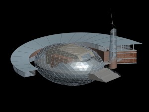 city planning office building fashion design - 599 3D Model