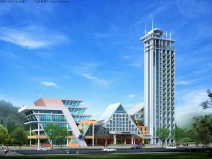 design de moda de pr&eacute;dio de escrit&oacute;rios de planejamento urbano - 605 Modelo 3D