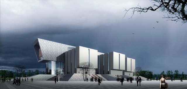 city planning office building fashion design - 606 Modelo 3D .c4d .max .obj .3ds .fbx .stl .blend 