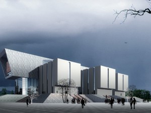 city planning office building fashion design - 606 3D Model