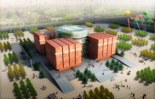 city planning office building fashion design - 607 Modèle 3D .c4d .max .obj .3ds .fbx .stl .blend 