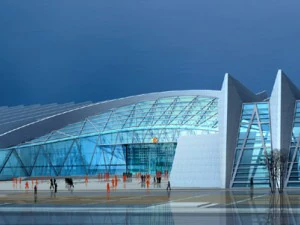 city planning office building fashion design - 611 3D Model