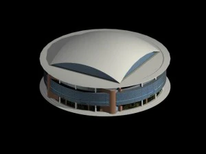 design della moda per l'edificio per uffici di pianificazione urbanistica - 618 Modello 3D