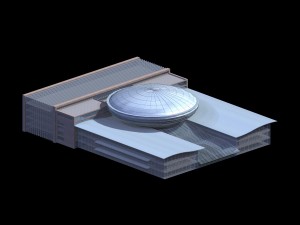 city planning office building fashion design - 619 3D Model