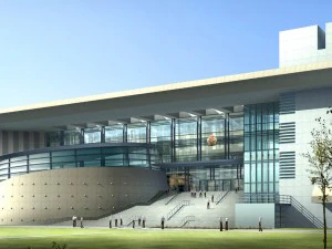 stadsplanning kantoorgebouw modeontwerp - 623 3D Model