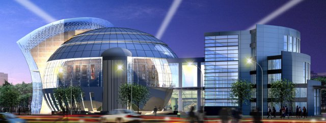 city planning office building fashion design - 624 3D Model .c4d .max .obj .3ds .fbx .stl .blend 