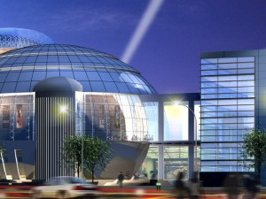 city planning office building fashion design - 624 3D Model