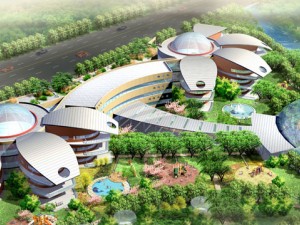city planning office building fashion design - 626 Modello 3D
